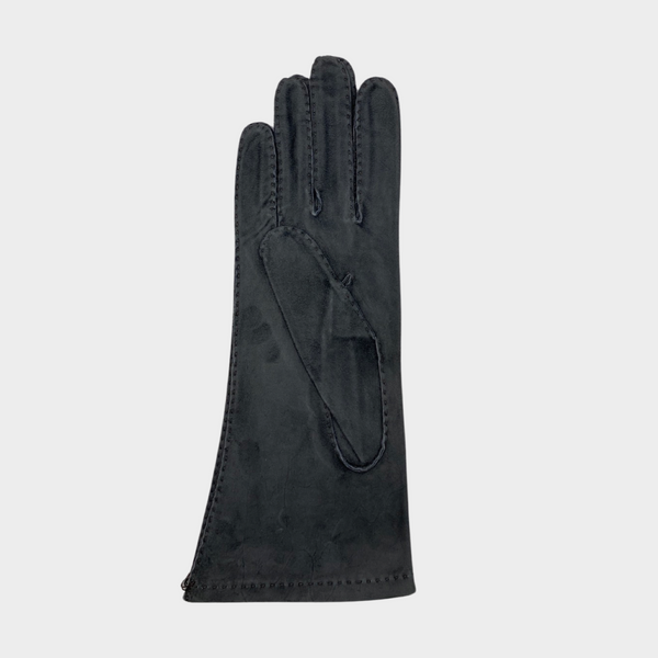 Hermès women's grey suede gloves Loop Generation