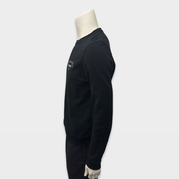 DIOR HOMME ATELIER アーチロゴ スウェット ブラック Dior Homme Atelier Black Sweatshirt – Loop Generation