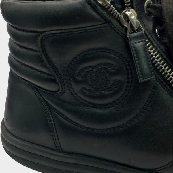 High top 2025 chanel sneakers