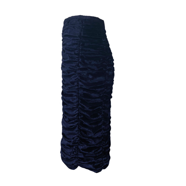 Burberry deals velvet skirt