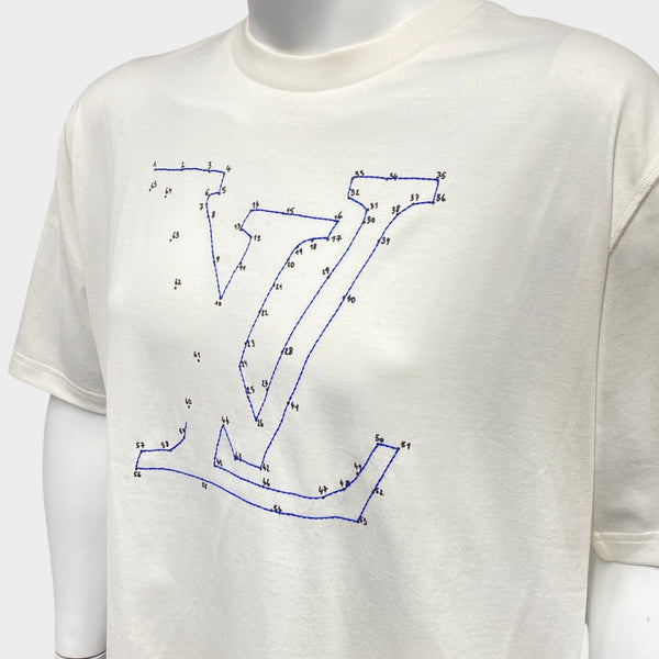 louis vuitton embroidered t shirt