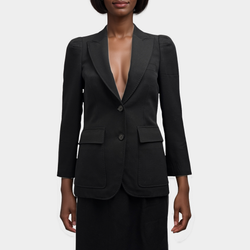 Gucci Women's Black Wool Blazer