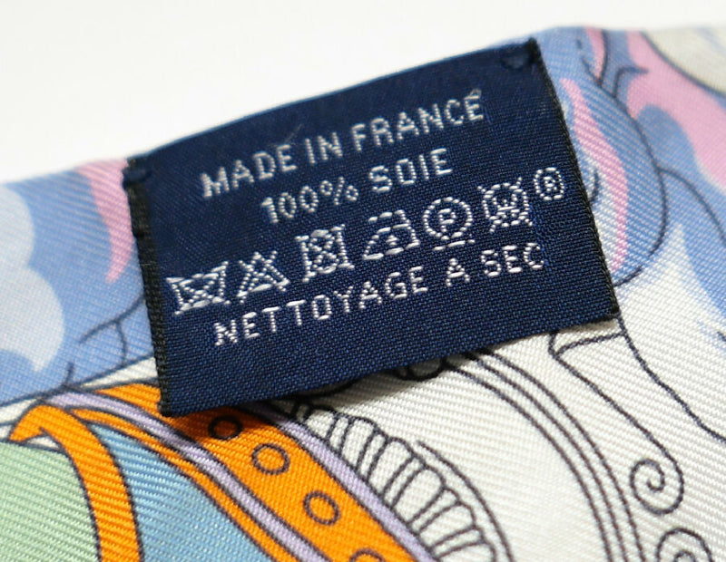 Hermes Sur Mon Nuage multicoloured Twilly Scarf