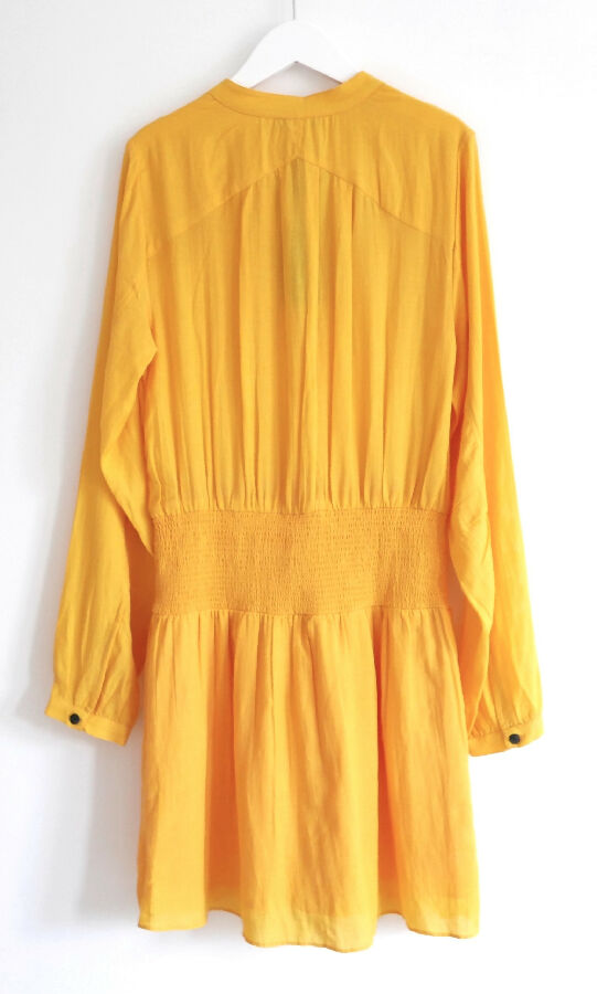 Rag Bone women s yellow Calista mini dress Loop Generation