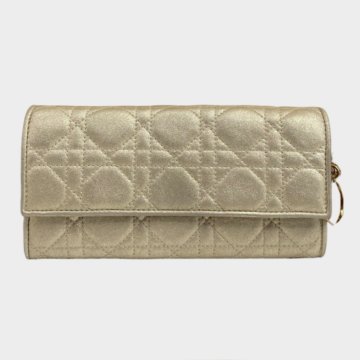 Lady dior calfskin clutch hotsell
