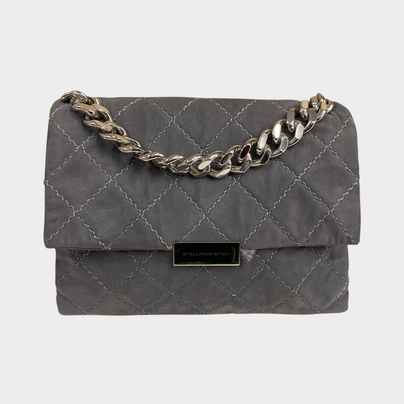 Stella McCartney women's grey medium beckett bag