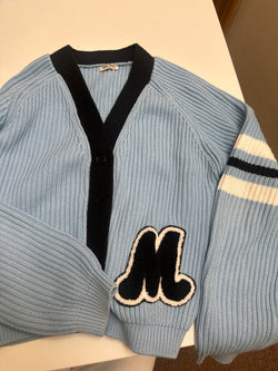Miu Miu Light Blue Cardigan NA