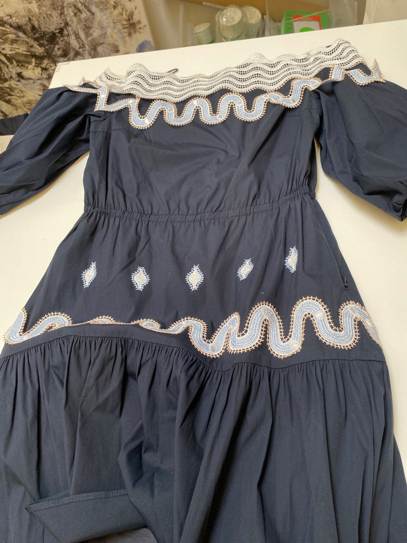 Peter Pilotto Navy Blue Dress UK6