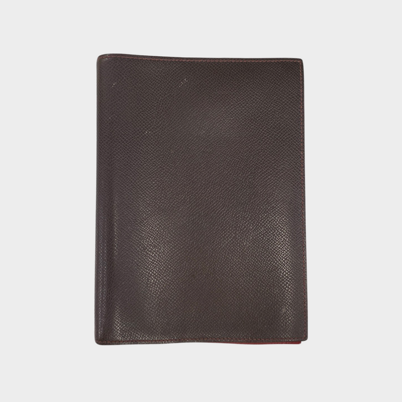 Hermes brown cover for notebook