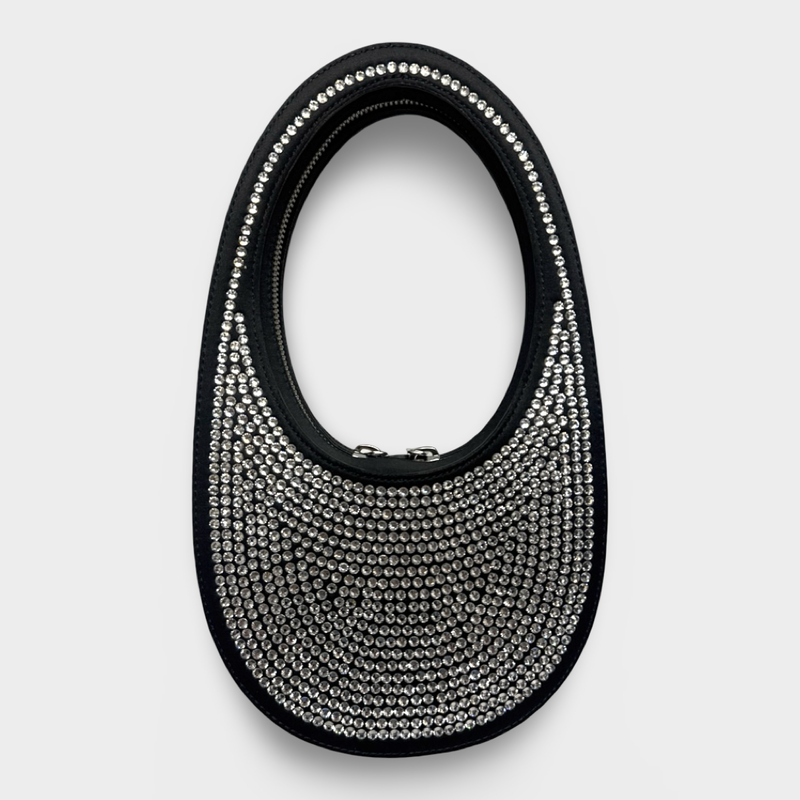 COPERNI Women's Black Handbag With Rhinestones – Loop Generation