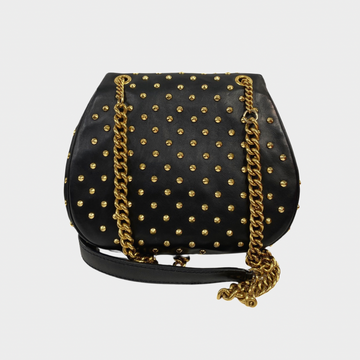 Alexander McQueen women's black leather mini crossbody bag Alexander McQueen women's black leather mini crossbody bag