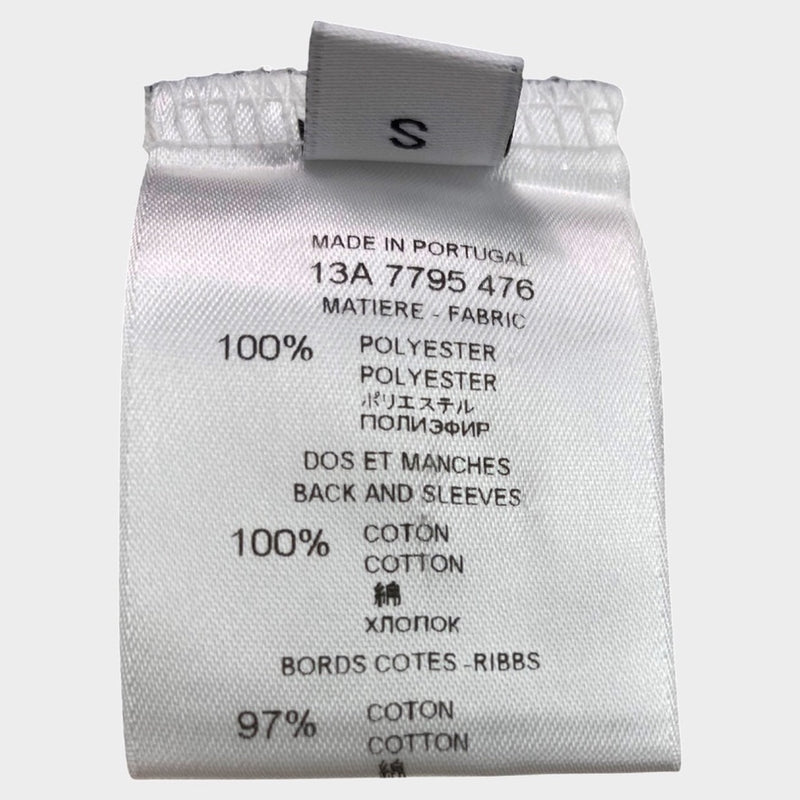 Givenchy women's ecru graphic oversized t-shirt