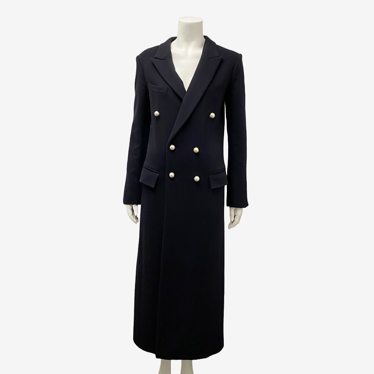 Celine 20AW WOOL LONG COAT セリーヌ Celine Coat Size 38 FR