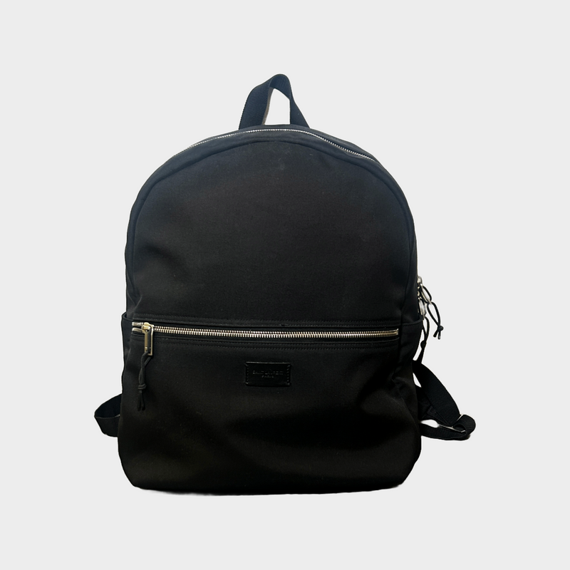 Saint Laurent men's black canvas Nux backpack