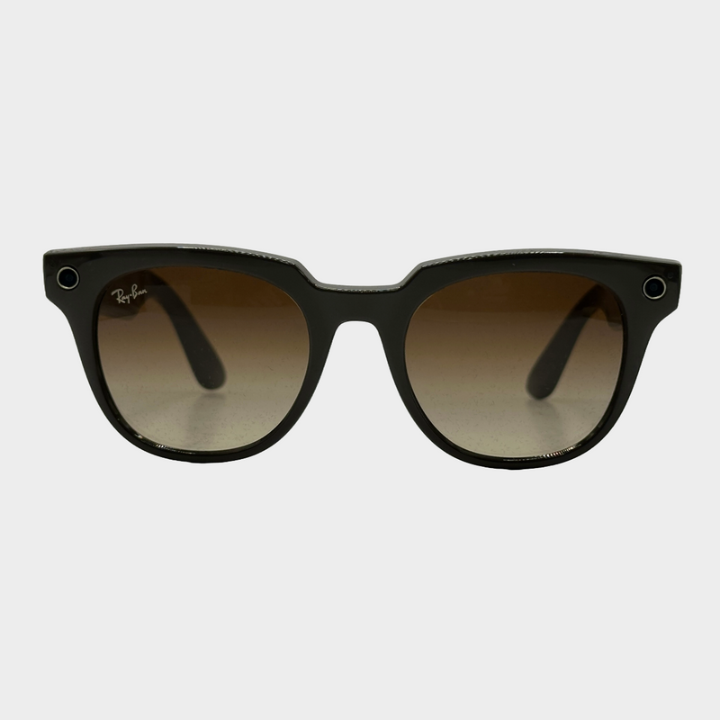 Ray-Ban x Facebook brown Meteor sunglasses