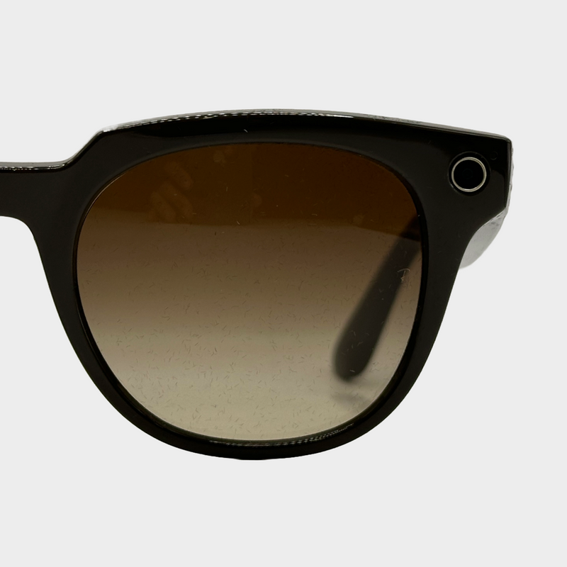 Ray-Ban x Facebook brown Meteor sunglasses