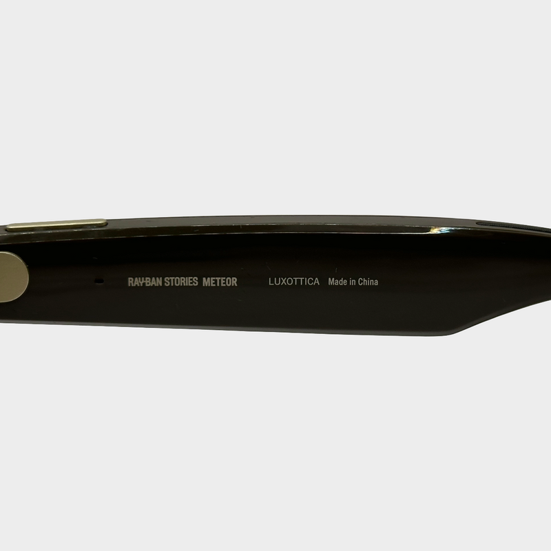 Ray-Ban x Facebook brown Meteor sunglasses
