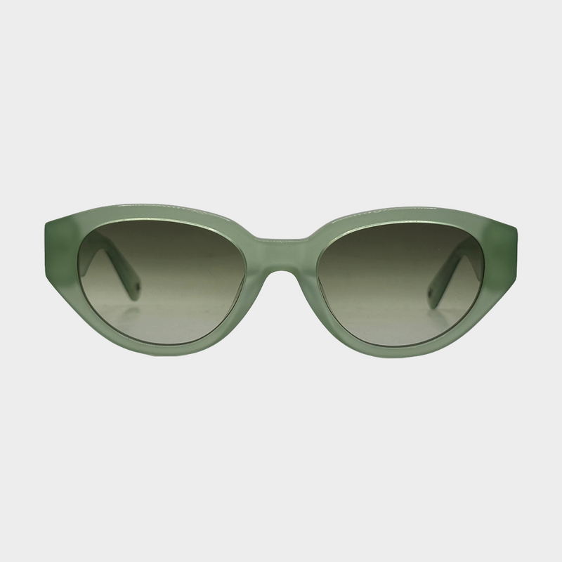Roxanne First x Jimmy Fairly women's green transparent acetate sunglasses