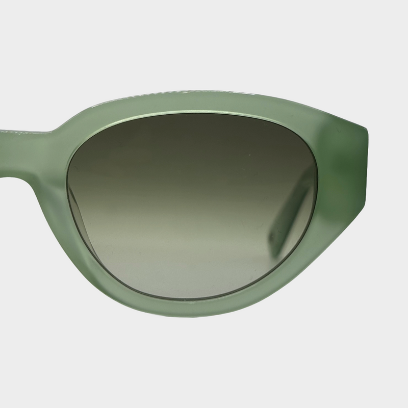 Roxanne First x Jimmy Fairly women's green transparent acetate sunglasses