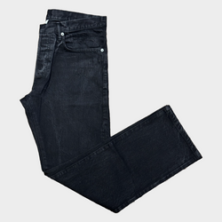 DIOR HOMME men's black cotton jeans