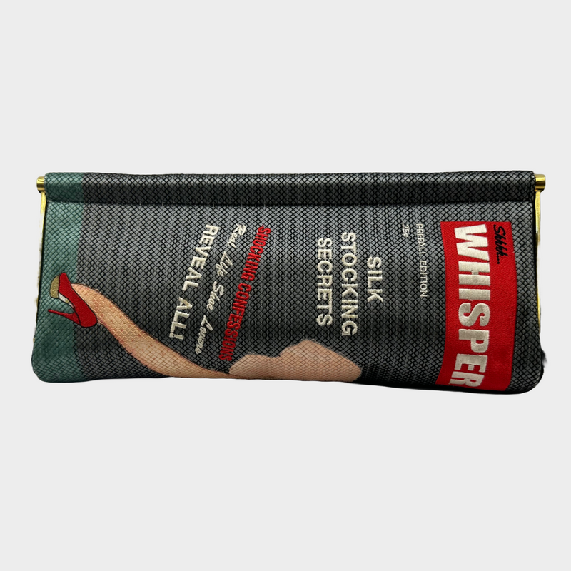 Charlotte Olympia multicoloured silk stockings secret pouch