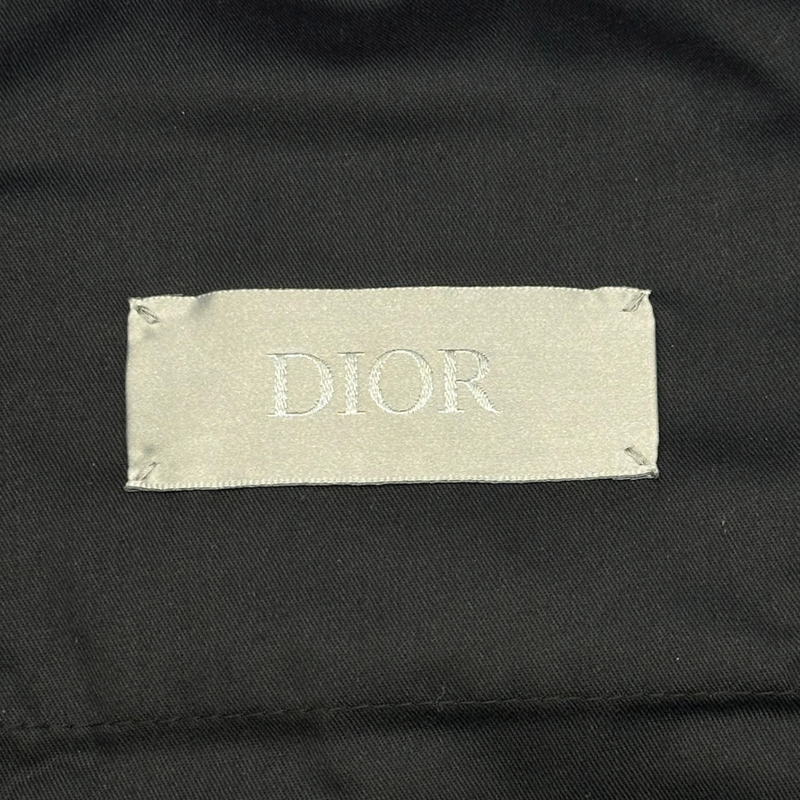 DIOR men's navy nylon elasticated trousers
