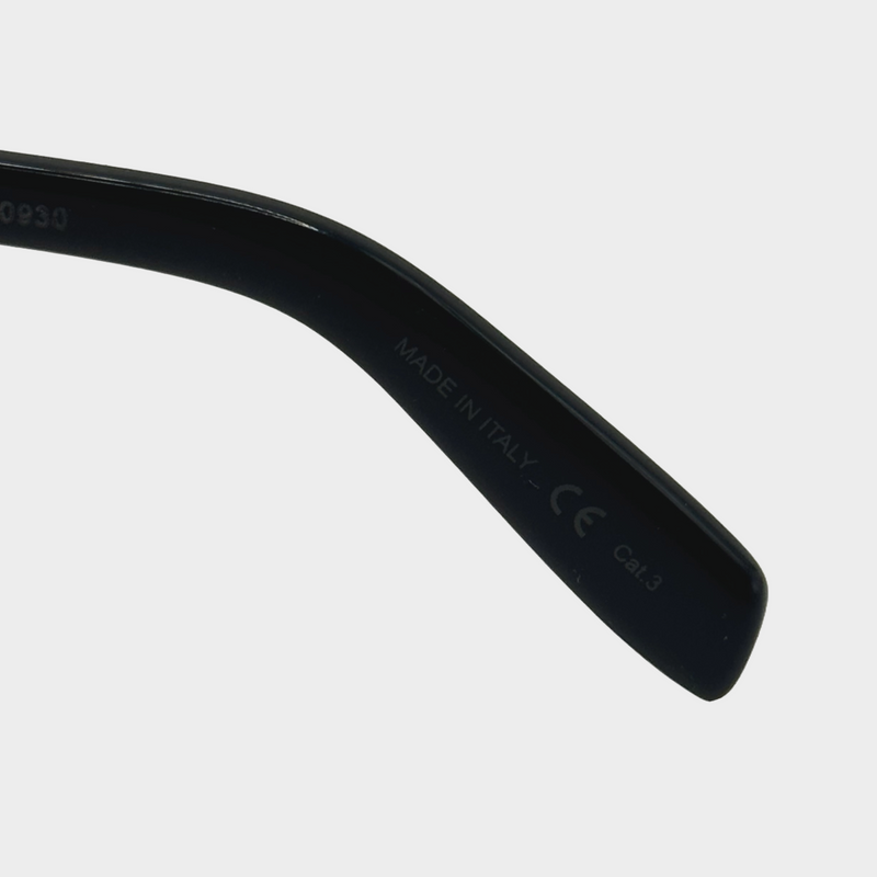 SAINT LAURENT metal mirror heart shape sunglasses