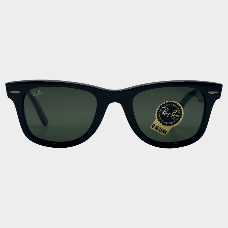 Ray Ban unisex black wayfarer sunglasses