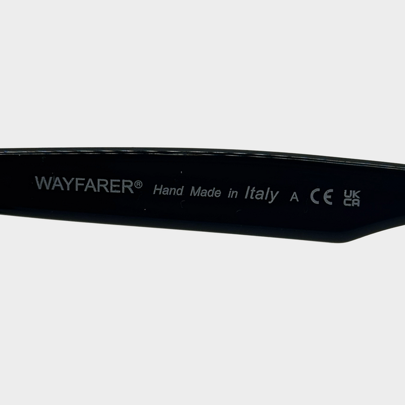 Ray Ban unisex black wayfarer sunglasses