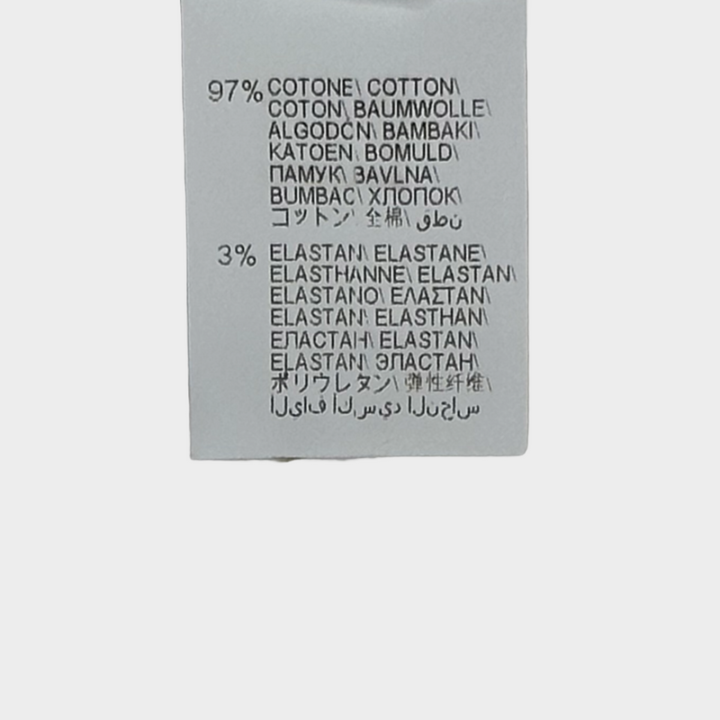 Brunello Cucinelli men's ecru cotton cargo trousers