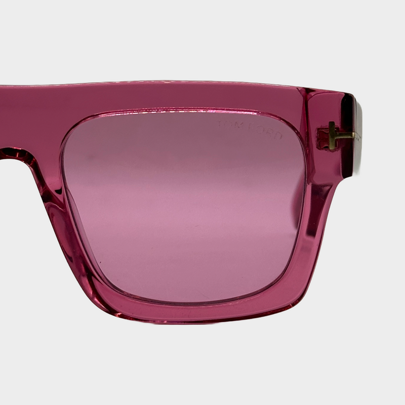 Tom Ford men's pink Fausto sunglasses