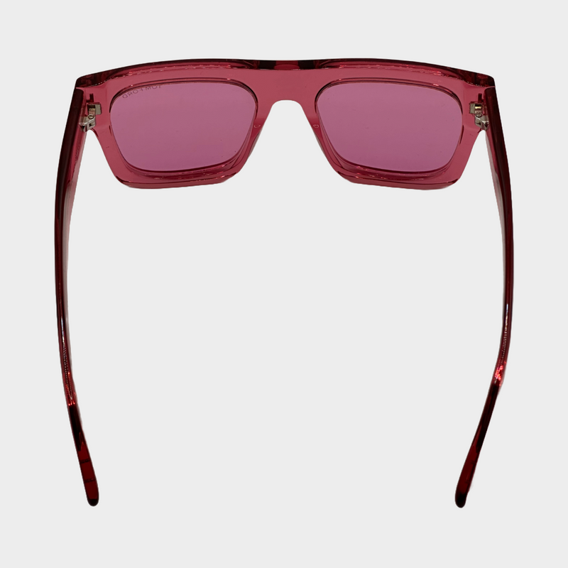 Tom Ford men's pink Fausto sunglasses