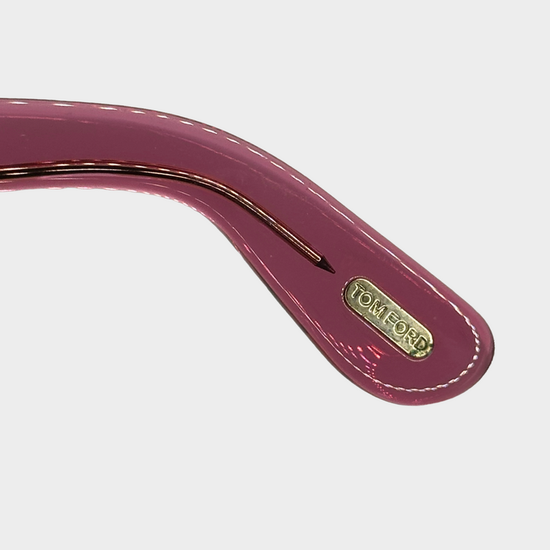 Tom Ford men's pink Fausto sunglasses