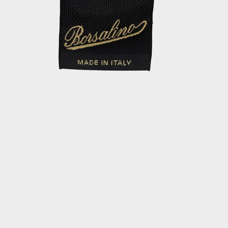 Borsalino men's blue denim bucket hat