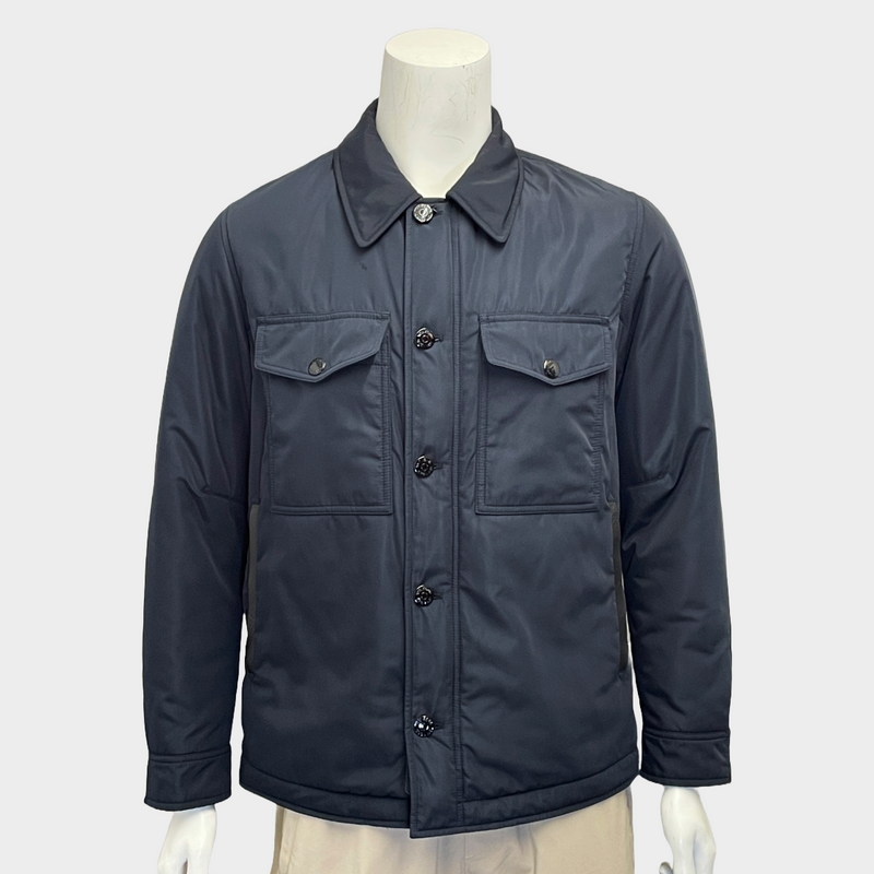 Tom Ford men's navy polyester jacket