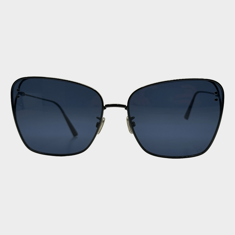 Christian Dior women's navy cat-eye sunglasses