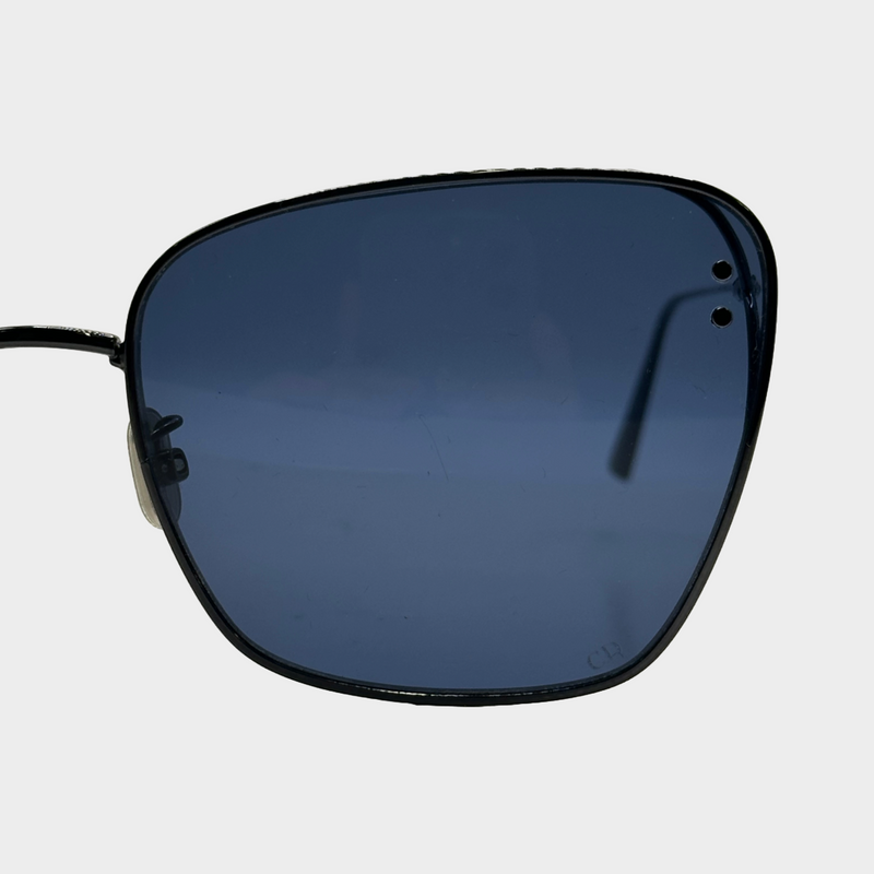 Christian Dior women's navy cat-eye sunglasses