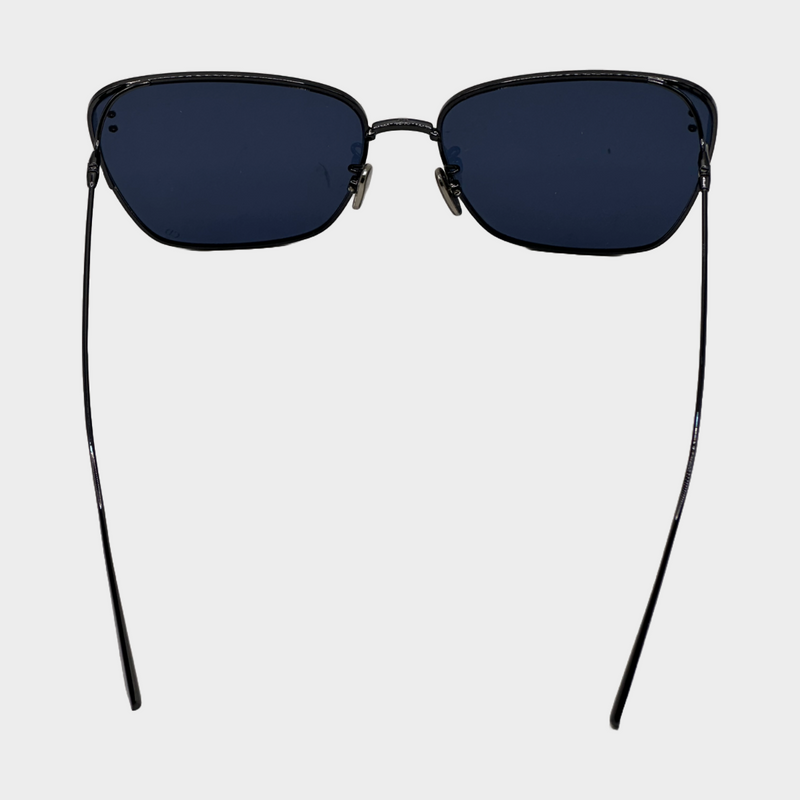 Christian Dior women's navy cat-eye sunglasses