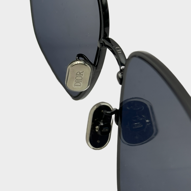 Christian Dior women's navy cat-eye sunglasses