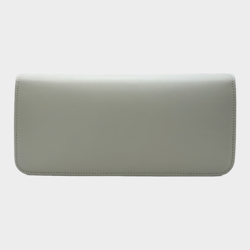Marina Raphael women's white leather Luna handbag