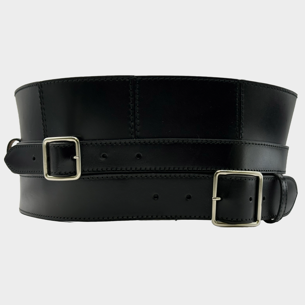 ベルト ALEXANDER MCQUEEN Woman Belt Black 7975351BR0Y 1000 Alexander McQueen | Double Belt | Leather Belt | Cruise Fashion