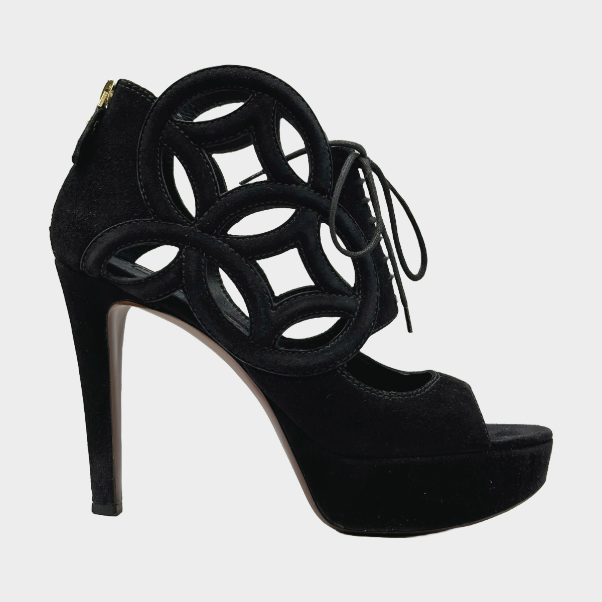 Louis vuitton heels black discount
