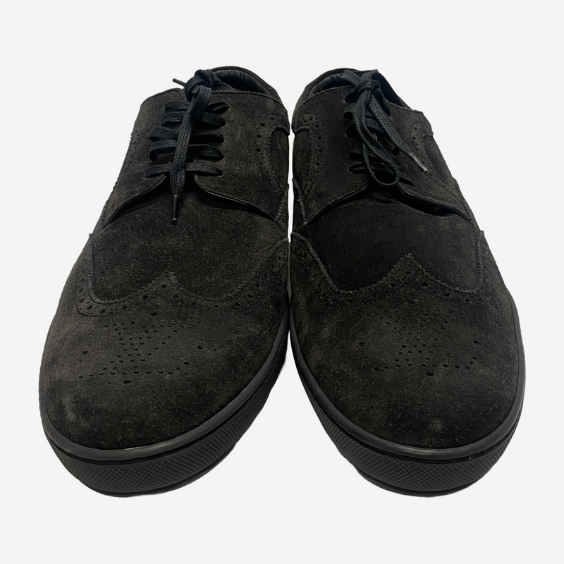 Louis Vuitton men's brown suede brogues