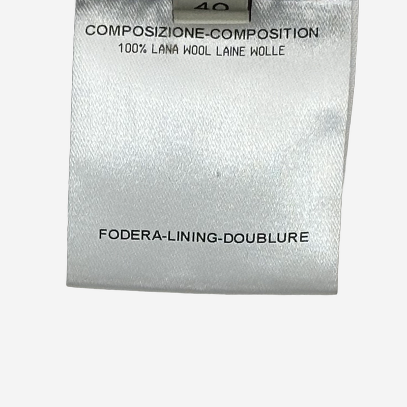 Stella Mccartney women's black wool long cape with hood