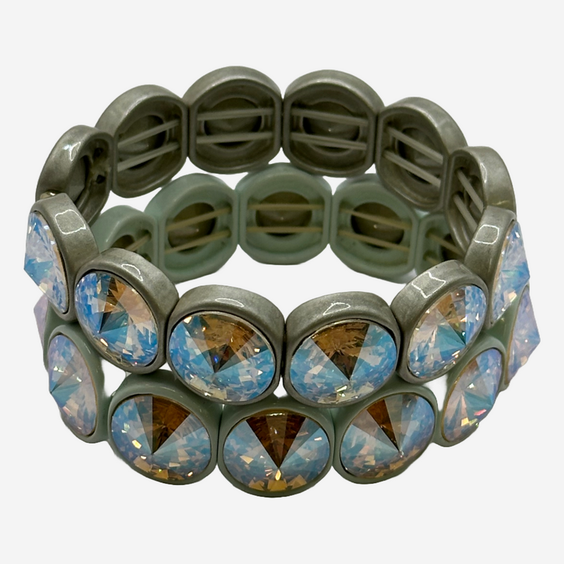 Roxanne Assoulin women's multicoloured crystal bracelets