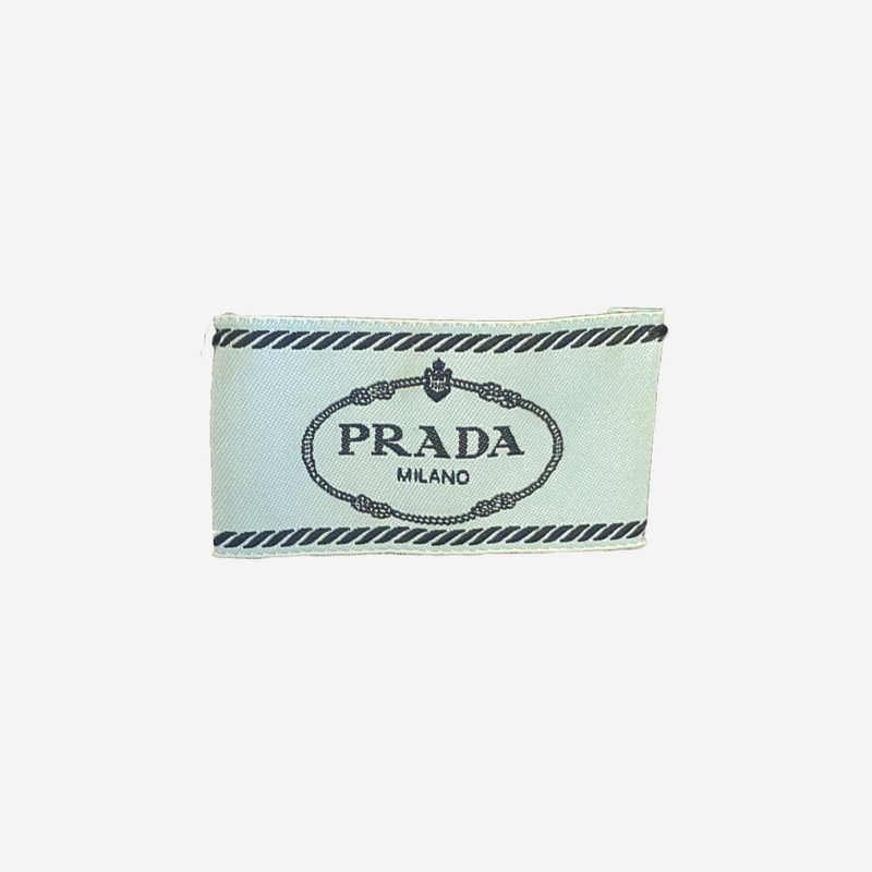 Prada women's knit black sweater with grey and red diamond pattern