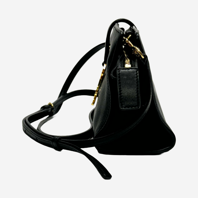 Saint Laurent women's mini black bag with gold hardware