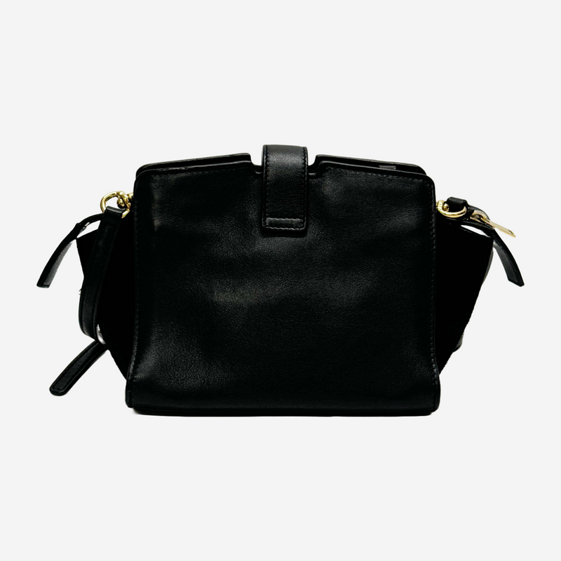 Saint Laurent women's mini black bag with gold hardware