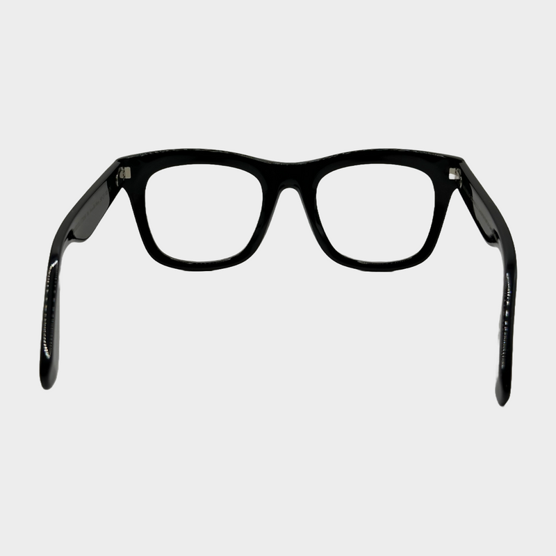 Oliver Peoples x Brunello Cucinelli dark buffalo horn reading glasses
