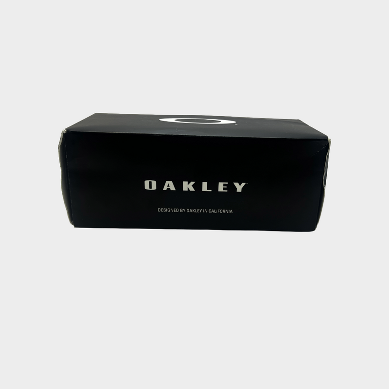 Oakley men's Clifden sports sunglasses with holographic accenting